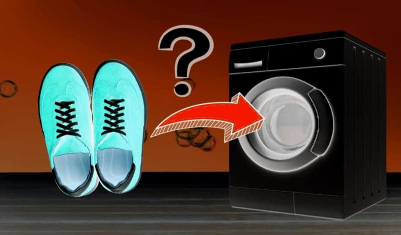 Suede shoe washing machine