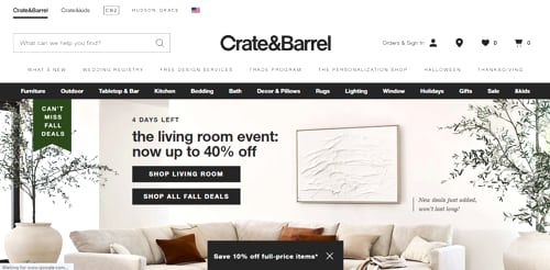 Crate Barrel